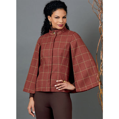Butterick Pattern B6603 Misses Cape 6603 Image 2 From Patternsandplains.com