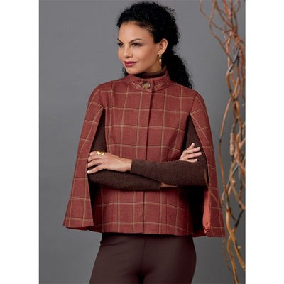 Butterick Pattern B6603 Misses Cape 6603 Image 3 From Patternsandplains.com