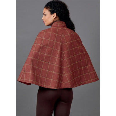 Butterick Pattern B6603 Misses Cape 6603 Image 4 From Patternsandplains.com