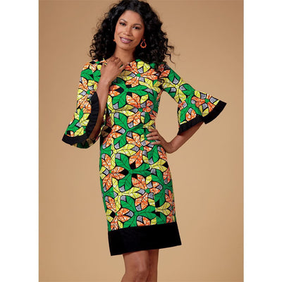 Butterick Pattern B6624 Misses Misses Petite Womens Womens Petite Dress 6624 Image 2 From Patternsandplains.com
