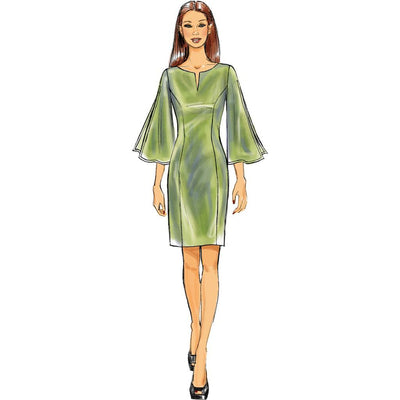 Butterick Pattern B6624 Misses Misses Petite Womens Womens Petite Dress 6624 Image 3 From Patternsandplains.com