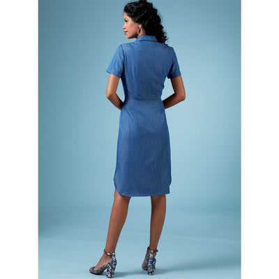 Butterick Pattern B6640 Misses Misses Petite Top Dress and Pants 6640 Image 8 From Patternsandplains.com
