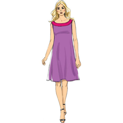 Butterick Pattern B6653 Misses Dress 6653 Image 3 From Patternsandplains.com