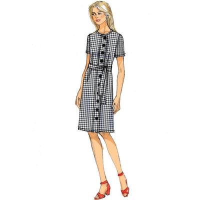 Butterick Pattern B6655 Misses Misses Petite Dress and Sash 6655 Image 3 From Patternsandplains.com