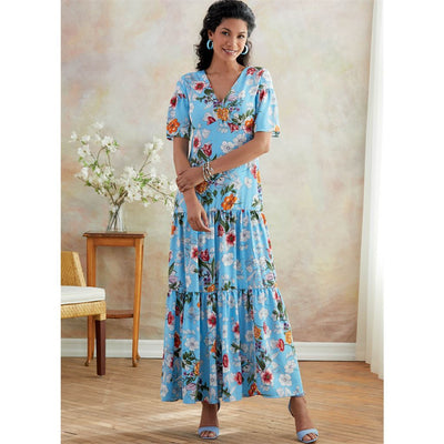 Butterick Pattern B6678 Misses Misses Petite Dress 6678 Image 2 From Patternsandplains.com