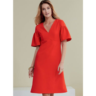 Butterick Pattern B6678 Misses Misses Petite Dress 6678 Image 3 From Patternsandplains.com