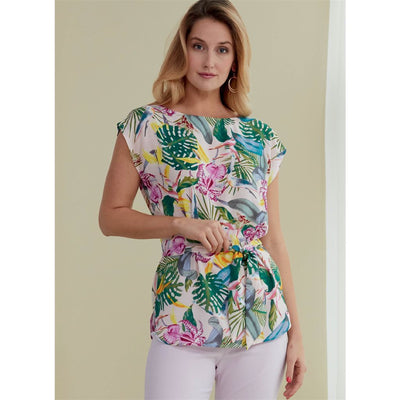 Butterick Pattern B6685 Misses Top and Sash 6685 Image 4 From Patternsandplains.com
