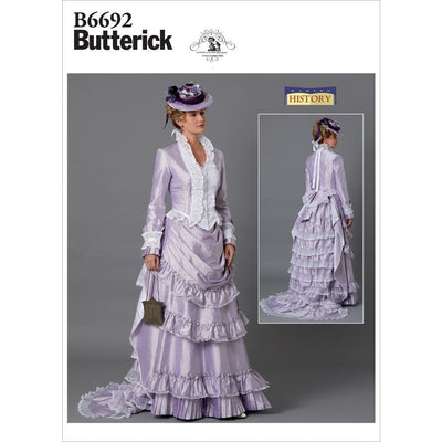 Butterick Pattern B6692 Misses Costume 6692 Image 1 From Patternsandplains.com