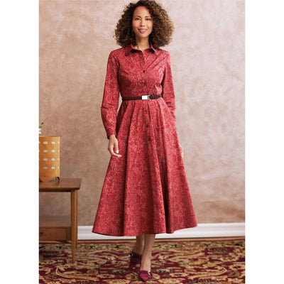 Butterick Pattern B6702 Misses Dress 6702 Image 2 From Patternsandplains.com