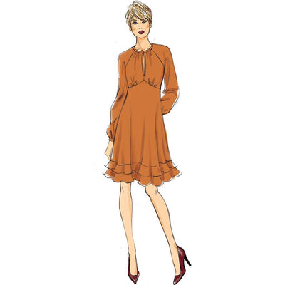 Butterick Pattern B6705 Misses Dress 6705 Image 4 From Patternsandplains.com