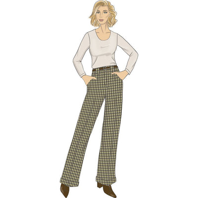 Butterick Pattern B6715 Misses Misses Petite Pants Sash and Belt 6715 Image 3 From Patternsandplains.com