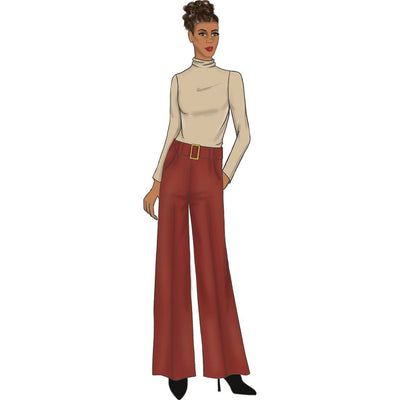 Butterick Pattern B6715 Misses Misses Petite Pants Sash and Belt 6715 Image 4 From Patternsandplains.com