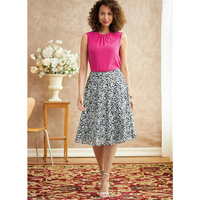 Butterick Pattern B6718 Misses Jacket Dress Top Skirt and Pants 6718 Image 4 From Patternsandplains.com