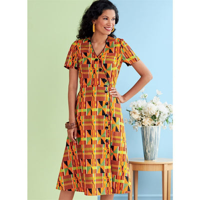 Butterick Pattern B6727 Misses Dresses 6727 Image 3 From Patternsandplains.com