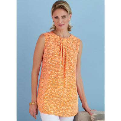 Butterick Pattern B6730 Misses Top 6730 Image 2 From Patternsandplains.com