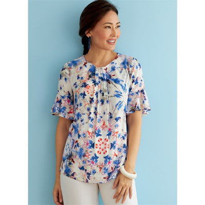 Butterick Pattern B6730 Misses Top 6730 Image 3 From Patternsandplains.com