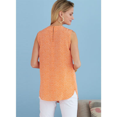 Butterick Pattern B6730 Misses Top 6730 Image 6 From Patternsandplains.com