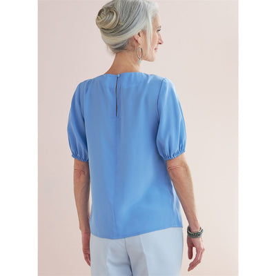 Butterick Pattern B6730 Misses Top 6730 Image 7 From Patternsandplains.com