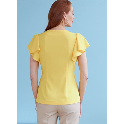 Butterick Pattern B6731 Misses Top 6731 Image 11 From Patternsandplains.com