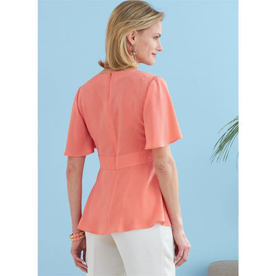 Butterick Pattern B6732 Misses Top 6732 Image 10 From Patternsandplains.com
