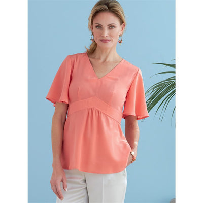 Butterick Pattern B6732 Misses Top 6732 Image 3 From Patternsandplains.com