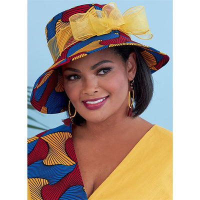 Butterick Pattern B6741 Misses Hats With Ribbon Flowers and Bow 6741 Image 2 From Patternsandplains.com