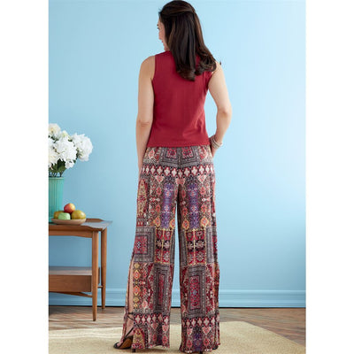 Butterick Pattern B6750 Misses Elastic Waist Shorts and Pants 6750 Image 3 From Patternsandplains.com