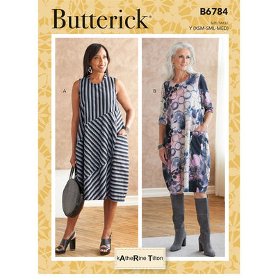Butterick Pattern B6784 Misses Dress 6784 Image 1 From Patternsandplains.com