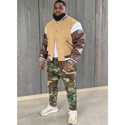 Know Me Pattern ME2010 Mens Varsity Bomber Jacket In Two Lengths by Sins of Many 2010 Image 4 From Patternsandplains.com