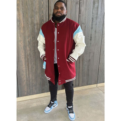 Know Me Pattern ME2010 Mens Varsity Bomber Jacket In Two Lengths by Sins of Many 2010 Image 5 From Patternsandplains.com