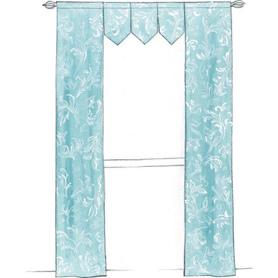 McCall's Pattern M4408 Window Essentials (Valances and Panels) 4408 Image 4 From Patternsandplains.com.jpg