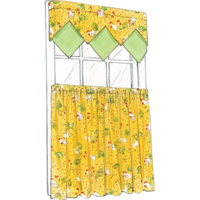 McCall's Pattern M4408 Window Essentials (Valances and Panels) 4408 Image 5 From Patternsandplains.com.jpg
