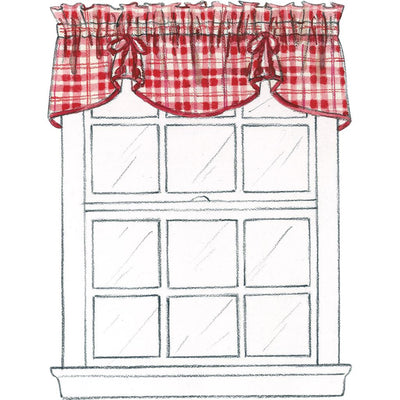 McCall's Pattern M4408 Window Essentials (Valances and Panels) 4408 Image 6 From Patternsandplains.com.jpg