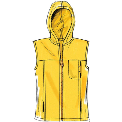 McCall's Pattern M5252 Misses Mens Unlined Vest and Jackets 5252 Image 7 From Patternsandplains.com.jpg