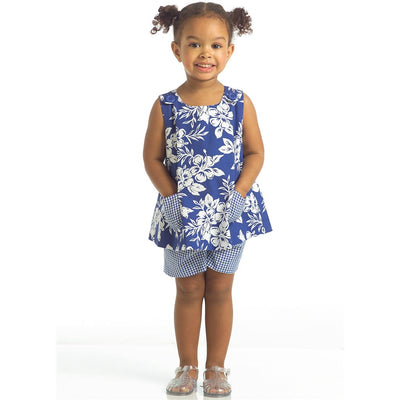 McCall's Pattern M5416 Toddlers Tops Dresses and Shorts 5416 Image 2 From Patternsandplains.com.jpg