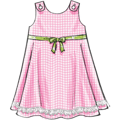 McCall's Pattern M5416 Toddlers Tops Dresses and Shorts 5416 Image 4 From Patternsandplains.com.jpg