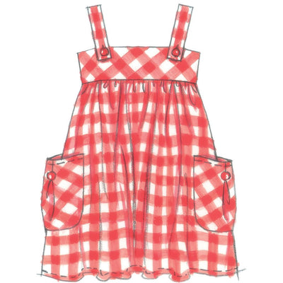 McCall's Pattern M5613 Childrens Girls Dresses 5613 Image 4 From Patternsandplains.com.jpg