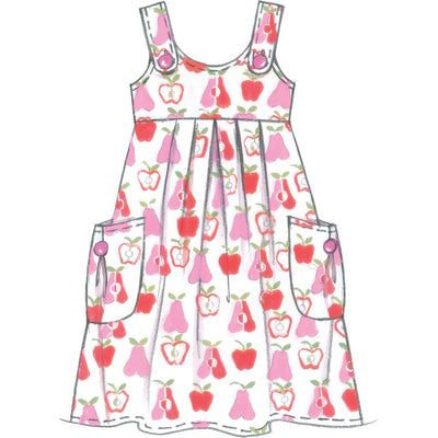 McCall's Pattern M5613 Childrens Girls Dresses 5613 Image 6 From Patternsandplains.com.jpg