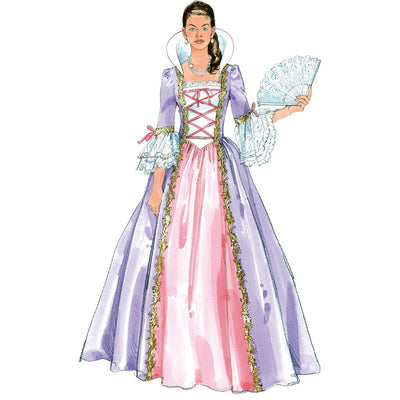 McCall's Pattern M5731 Misses Childrens Girls Princess Costumes 5731 Image 6 From Patternsandplains.com.jpg