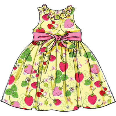 McCall's Pattern M5793 Childrens Girls Lined Dresses 5793 Image 4 From Patternsandplains.com.jpg