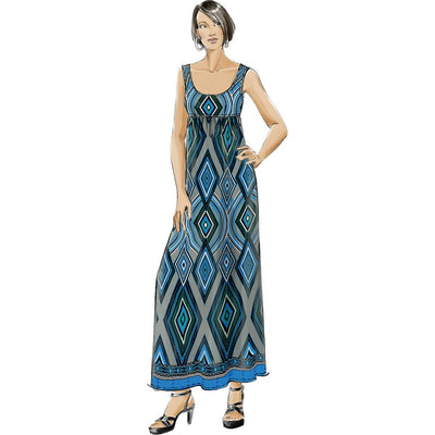 McCall's Pattern M5893 Misses Womens Dresses In 4 Lengths 5893 Image 6 From Patternsandplains.com.jpg