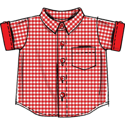 McCall's Pattern M6016 Infants Shirts Shorts And Pants 6016 Image 5 From Patternsandplains.com.jpg