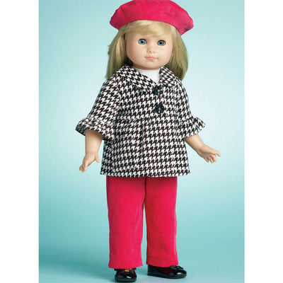 McCall's Pattern M6137 Doll Clothes For 18 (46cm) Doll 6137 Image 5 From Patternsandplains.com.jpg