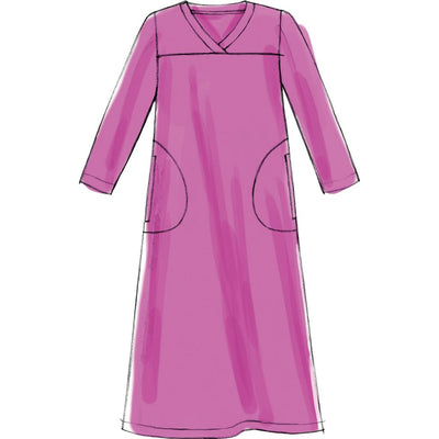 McCall's Pattern M6474 Misses Womens Top Tunic Gowns and Pants 6474 Image 8 From Patternsandplains.com.jpg
