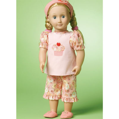 McCall's Pattern M6526 18 (46cm) Doll Clothes 6526 Image 2 From Patternsandplains.com.jpg
