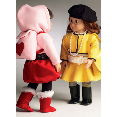 McCall's Pattern M6669 Clothes For 18 Doll Accessories and Dog 6669 Image 2 From Patternsandplains.com.jpg