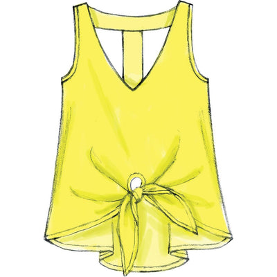 McCall's Pattern M6960 Misses Tops and Tunics 6960 Image 6 From Patternsandplains.com.jpg