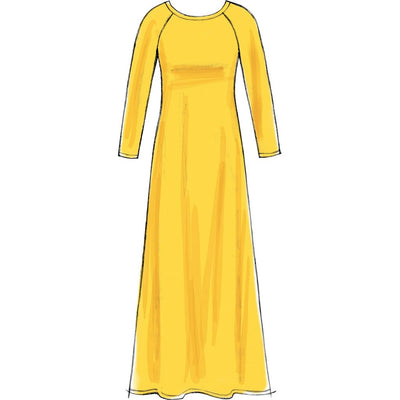 McCall's Pattern M7122 Misses Tunic Dresses and Leggings 7122 Image 8 From Patternsandplains.com.jpg