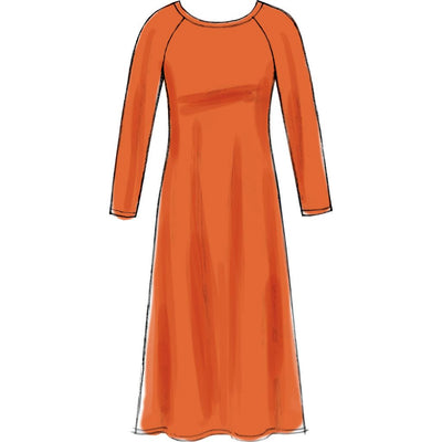 McCall's Pattern M7122 Misses Tunic Dresses and Leggings 7122 Image 9 From Patternsandplains.com.jpg