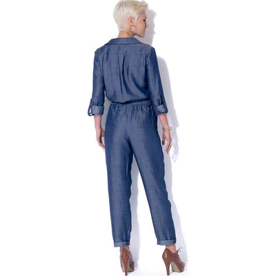 McCall's Pattern M7330 Misses Button Up Rompers and Jumpsuits 7330 Image 8 From Patternsandplains.com.jpg